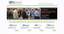 Desktop Screenshot of expodemand.com